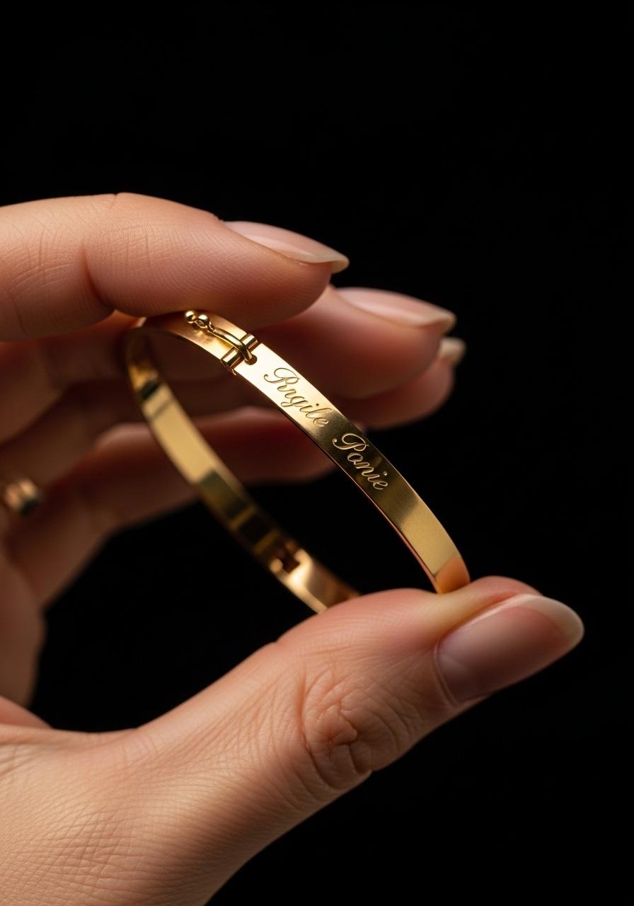 Bijoux à graver femme