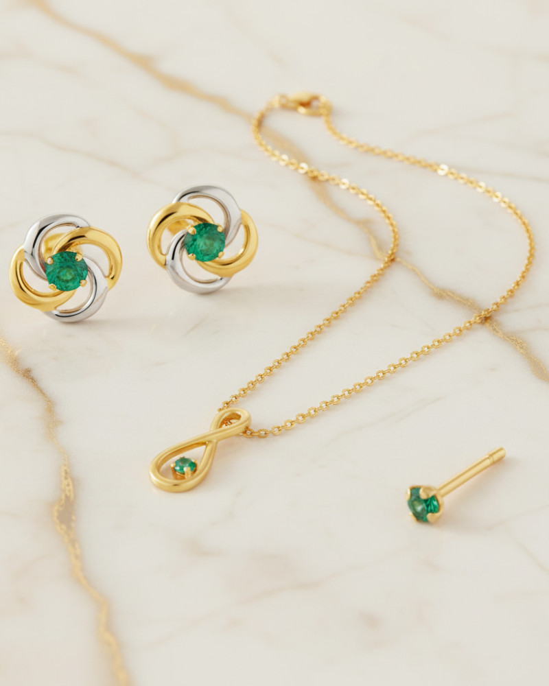 Bijoux Émeraude Femme