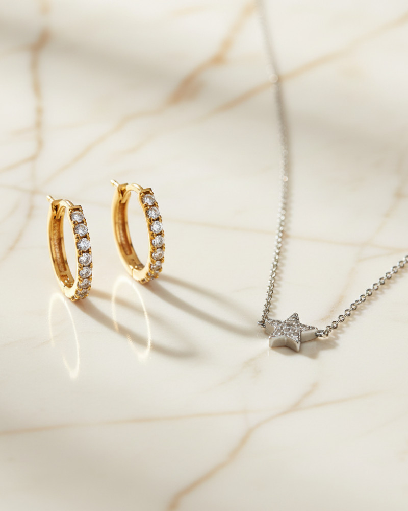 Bijoux Zirconium Femme