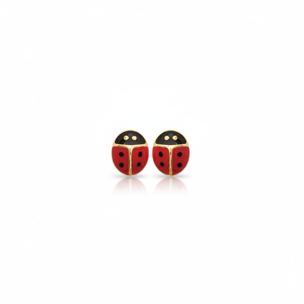 Boucles d'oreilles Coccinelle Enfant