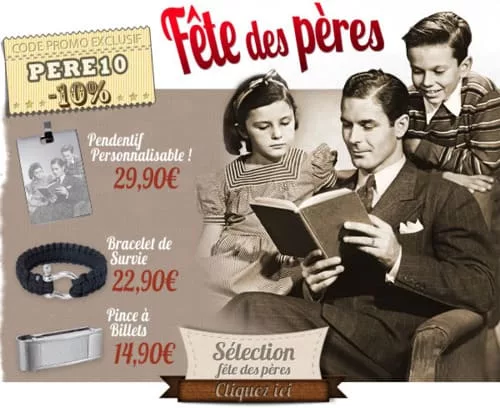 Une selection de bijoux pour tous les styles de Papa!