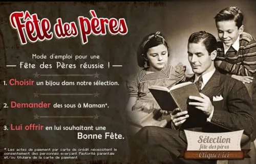 Ne ratez pas la fête des pères : le 17 Juin 2012 !