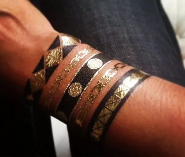 bijoux éphémères flash tattoos