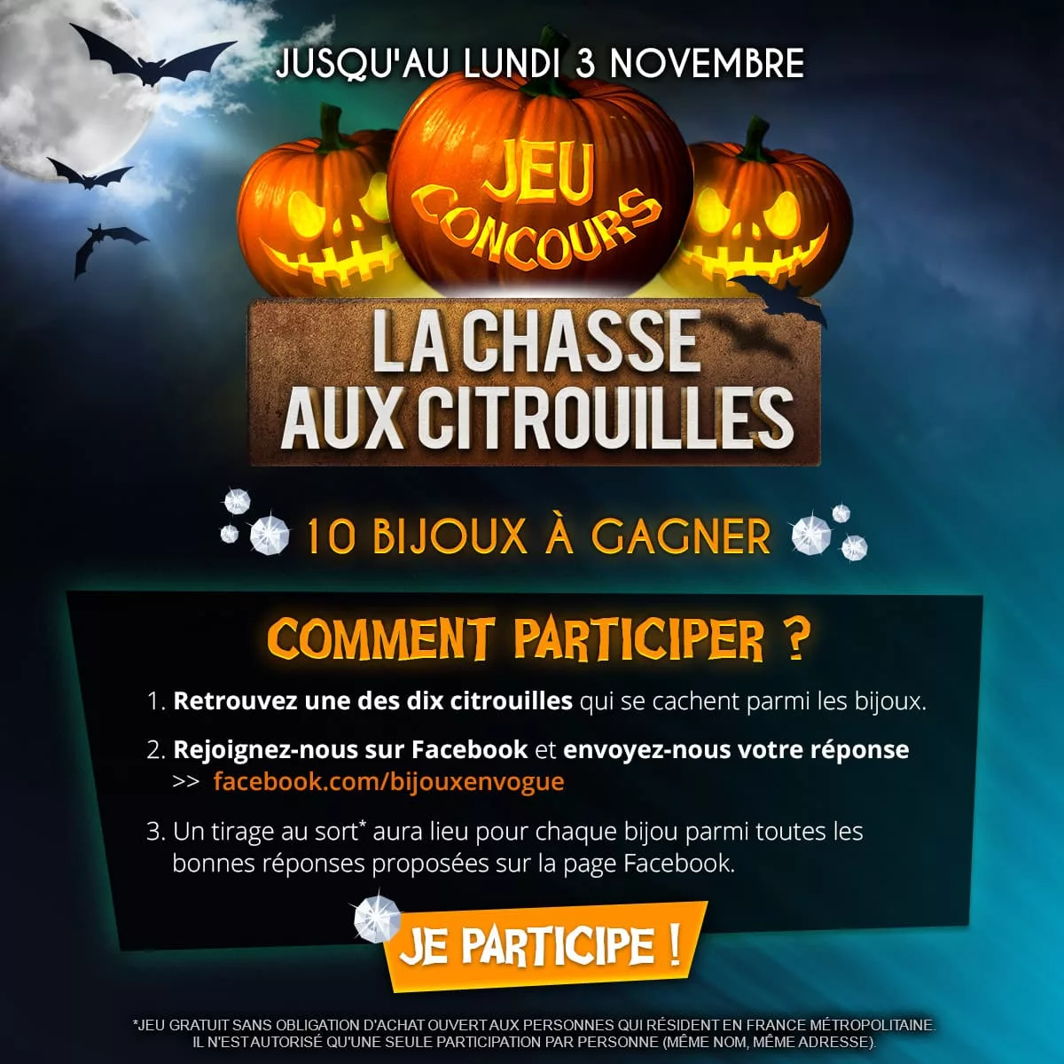 Jeu Concours - La Chasse aux Citrouilles