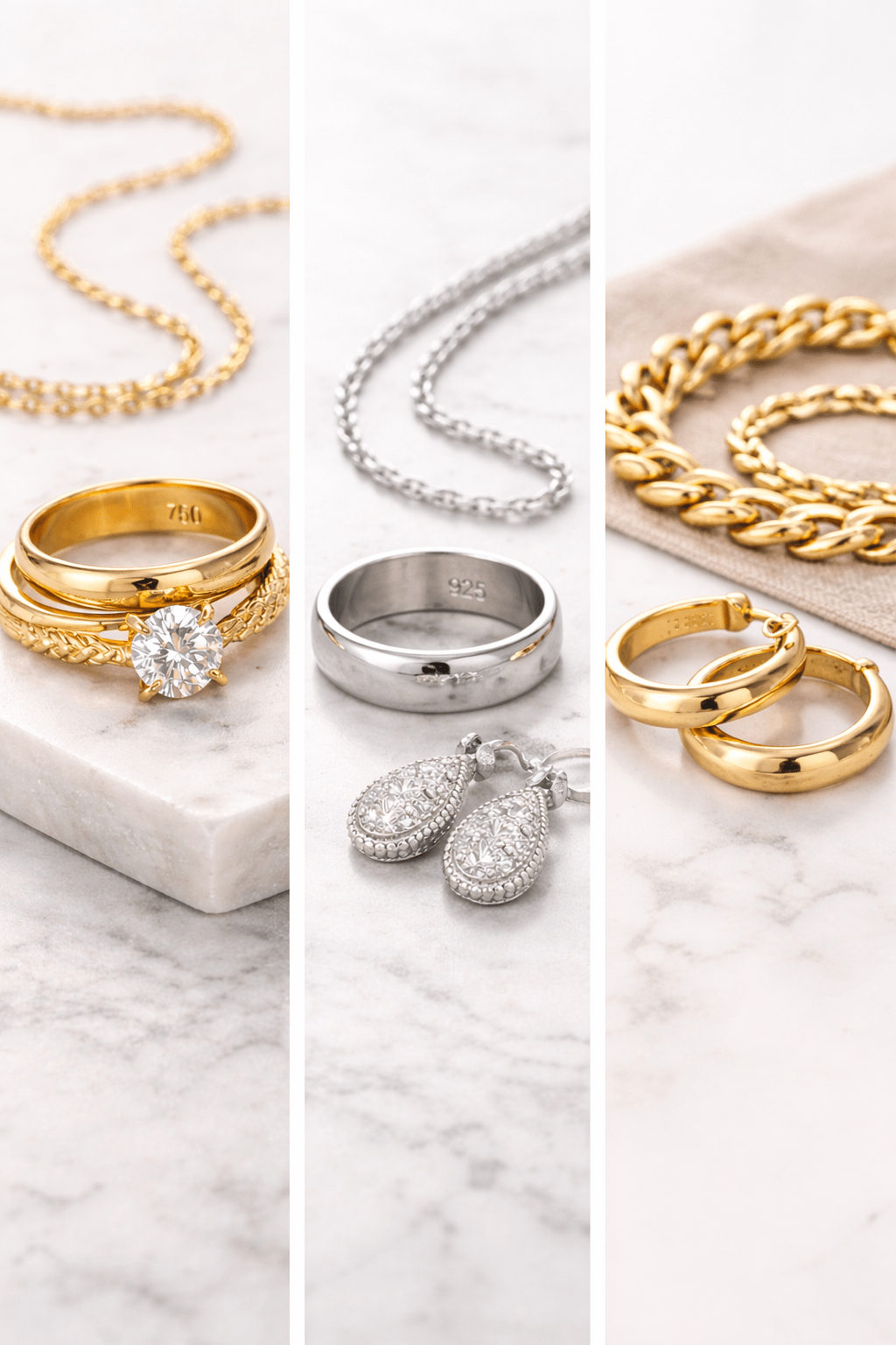 Reconnaitre la qualité d'un bijou